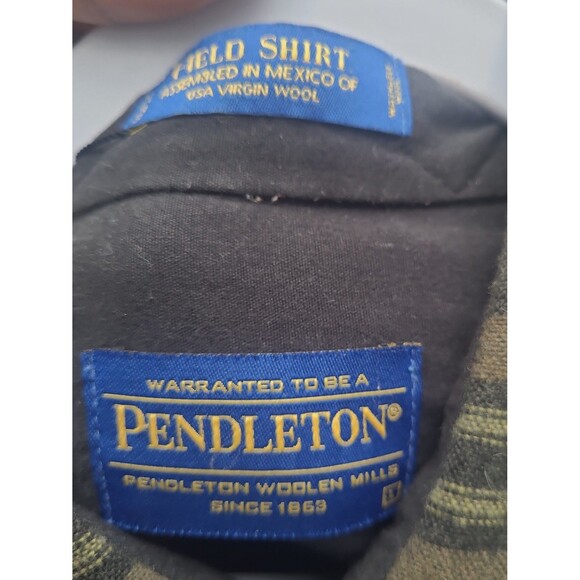 Vintage Pendleton Wool flannel Field Shirt - Picture 2 of 11